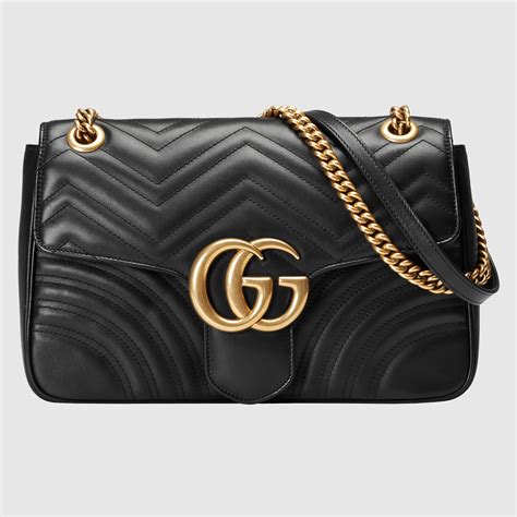 Gucci Borsa shopping GG Marmont misura media